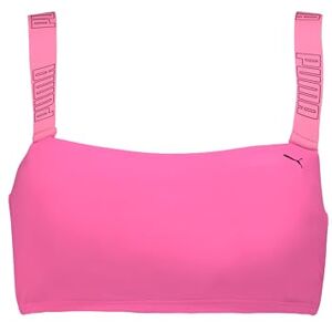 701226347 PUMA Swim damski bandeau top 1 szt, fluorescencyjny różowy, M 701226347 PUMA Swim damski bandeau top 1 szt, fluorescencyjny różowy, M