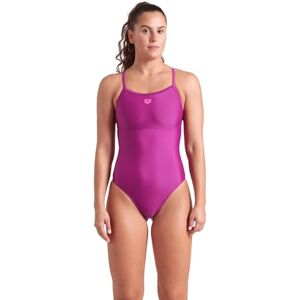 005909-950-36 ARENA Women's Feel Solid Light Drop Back Swimsuit Ladies Athletic Swimwear Jednoczęściowy strój kąpielowy, fioletowy, wino, 46 dla kobiet 005909-950-36 ARENA Women's Feel Solid Light Drop Back Swimsuit Ladies Athletic Swimwear Jednoczęściowy strój kąpielowy, fioletowy, wino, 46 dla kobiet
