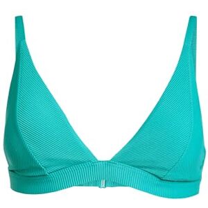 JZ6865 adidas dames ICONISEA RIBBED PADDED TRIANGLE BIKINI TOP, pure teal, 34 JZ6865 adidas dames ICONISEA RIBBED PADDED TRIANGLE BIKINI TOP, pure teal, 34