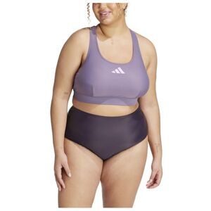 MLC88 adidas Kobiety Sporty Bikini Top (Plus Size), shadow violet/bliss lilac, XL Plus MLC88 adidas Kobiety Sporty Bikini Top (Plus Size), shadow violet/bliss lilac, XL Plus