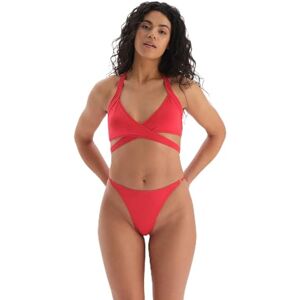 S2423SW81049ST Dagi Damskie bikini od dołu, czerwony, 40 S2423SW81049ST Dagi Damskie bikini od dołu, czerwony, 40