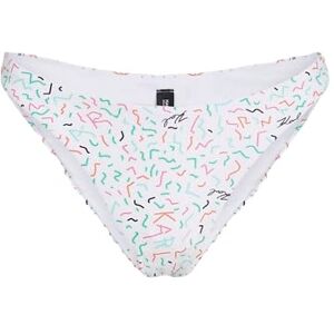 241W2216 KARL LAGERFELD Geometric High Leg Bikini Bottoms, Geometric AOP White, XL, Geometryczny Aop White, XL 241W2216 KARL LAGERFELD Geometric High Leg Bikini Bottoms, Geometric AOP White, XL, Geometryczny Aop White, XL