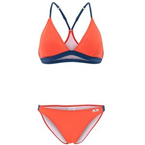 23877 AquaFeeL Damskie bikini, pomarańczowy/morski, 42-B 23877 AquaFeeL Damskie bikini, pomarańczowy/morski, 42-B