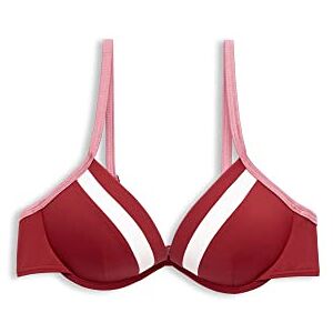 993EF1A313 ESPRIT Damskie body Tayrona Beach RCS pad.Plunge Bikini, ciemnoczerwone, 42C, ciemnoczerwony, C 993EF1A313 ESPRIT Damskie body Tayrona Beach RCS pad.Plunge Bikini, ciemnoczerwone, 42C, ciemnoczerwony, C
