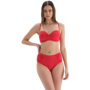 23SW82003GB Dagi Damski top bikini bez ramiączek, czerwony, 38 23SW82003GB Dagi Damski top bikini bez ramiączek, czerwony, 38