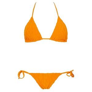 EW001376AF12185F3003XL EMPORIO ARMANI Kobieta 3D pogrubione logo trójkątne bikini pomarańczowe XL, Mango 3d Ea Logo, XL EW001376AF12185F3003XL EMPORIO ARMANI Kobieta 3D pogrubione logo trójkątne bikini pomarańczowe XL, Mango 3d Ea Logo, XL