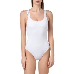 KW0KW02422 Calvin Klein Damski jednoczęściowy Rp, Pvh Classic biały, L, Pvh Classic White, L KW0KW02422 Calvin Klein Damski jednoczęściowy Rp, Pvh Classic biały, L, Pvh Classic White, L
