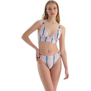 23SW81010ST Dagi Damskie bikini od dołu, Różowy niebieski, 36 23SW81010ST Dagi Damskie bikini od dołu, Różowy niebieski, 36
