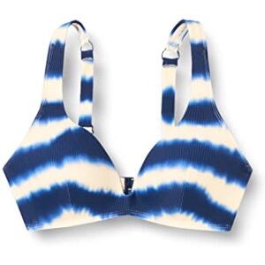 10214551 Triumph Women's Summer Fizz P 01 pt bikini damskie, połączenie blue-dark 36D, Blue Dark Combination, 36 10214551 Triumph Women's Summer Fizz P 01 pt bikini damskie, połączenie blue-dark 36D, Blue Dark Combination, 36