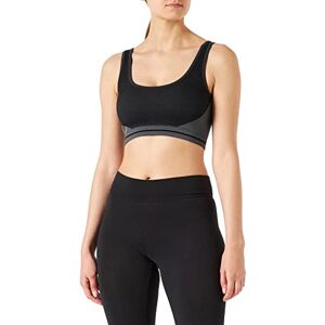 DWM310 Dare 2b Damskie spodnie bikini Dont Sweat It Top, Czarny/ciemnoszary Marl, XL DWM310 Dare 2b Damskie spodnie bikini Dont Sweat It Top, Czarny/ciemnoszary Marl, XL