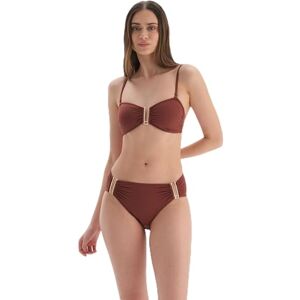 23SW81039ST Dagi Damskie bikini od dołu, brązowy, 38 23SW81039ST Dagi Damskie bikini od dołu, brązowy, 38