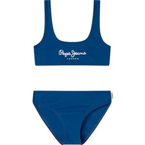 PGB104205526 Pepe Jeans Dziewczęcy zestaw bikini PEPE SC BIKINI, niebieski (REGAL BLUE), 6, Niebieski (królewski niebieski), 6 lat PGB104205526 Pepe Jeans Dziewczęcy zestaw bikini PEPE SC BIKINI, niebieski (REGAL BLUE), 6, Niebieski (królewski niebieski), 6 lat
