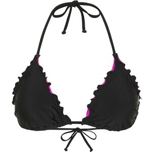 00005912_19-3911 Black Beauty CHIEMSEE Bikini top w stylu marszczonym trójkątnym, 19-3911 Black Beauty, 40 00005912_19-3911 Black Beauty CHIEMSEE Bikini top w stylu marszczonym trójkątnym, 19-3911 Black Beauty, 40