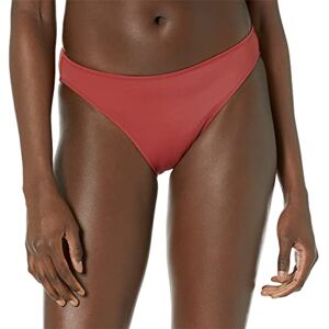 AEWSW05SS23_Brick Red Amazon Essentials Damski klasyczny strój kąpielowy bikini, ceglany czerwony, 1X AEWSW05SS23_Brick Red Amazon Essentials Damski klasyczny strój kąpielowy bikini, ceglany czerwony, 1X