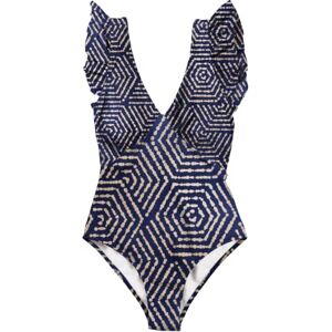 AVE-S007-114-XS Averie Damski strój kąpielowy Dilla One Piece, biały, XS AVE-S007-114-XS Averie Damski strój kąpielowy Dilla One Piece, biały, XS