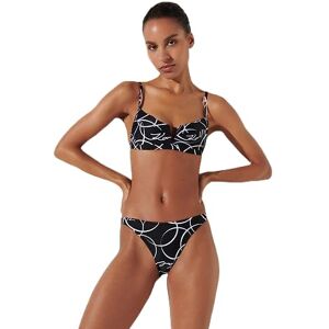 245W2200 KARL LAGERFELD Damskie bikini Karl Circle V-Wire, czarny, M 245W2200 KARL LAGERFELD Damskie bikini Karl Circle V-Wire, czarny, M