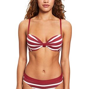993EF1A335 ESPRIT Body damskie BRELA Beach RCS pad.Plunge Bikini, Dark Red 3, 40B, Ciemnoczerwony 3 993EF1A335 ESPRIT Body damskie BRELA Beach RCS pad.Plunge Bikini, Dark Red 3, 40B, Ciemnoczerwony 3