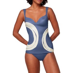 10218199 Triumph Summer Allure Wp Tankini Top damski, Blue Combination, 42 / B 10218199 Triumph Summer Allure Wp Tankini Top damski, Blue Combination, 42 / B