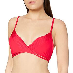 30834-065-Chilli Seafolly Damski pikowany top bikini z przodu wzmacniacz, Czerwony, 38 PL 30834-065-Chilli Seafolly Damski pikowany top bikini z przodu wzmacniacz, Czerwony, 38 PL