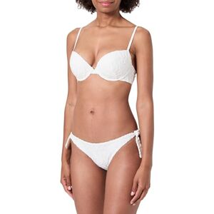 EW000785AF12185F0024S EMPORIO ARMANI Kobieta 3D pogrubione logo trójkątne bikini białe S, Białe logo 3D Ea, S EW000785AF12185F0024S EMPORIO ARMANI Kobieta 3D pogrubione logo trójkątne bikini białe S, Białe logo 3D Ea, S