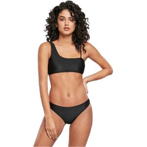 TB4383 Urban Classics Ladies Recycled Asymmetryczny Tank Top Bikini Kobiety, czarny, XS TB4383 Urban Classics Ladies Recycled Asymmetryczny Tank Top Bikini Kobiety, czarny, XS
