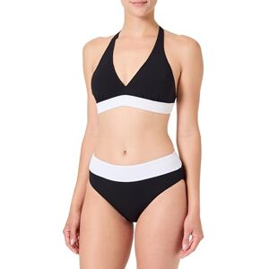 ZA3019 Zestaw bikini z wyjmowanymi miseczkami, tkanina żakardowa, Czarny/biały, 36 ZA3019 Zestaw bikini z wyjmowanymi miseczkami, tkanina żakardowa, Czarny/biały, 36
