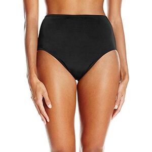 MM6NK50 Maxine of Hollywood Women's Standard High Waist Hipster Bikini Swimsuit Bottom, Black, 12 MM6NK50 Maxine of Hollywood Women's Standard High Waist Hipster Bikini Swimsuit Bottom, Black, 12