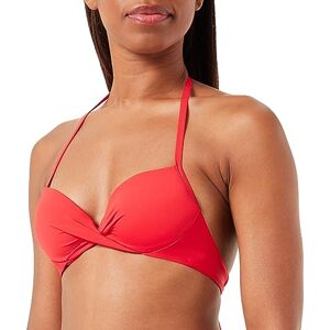 3P5H5R00Q United Colors of Benetton Damski biustonosz wyściełany bikini, czerwony 08J, XS, czerwony 08j, XS 3P5H5R00Q United Colors of Benetton Damski biustonosz wyściełany bikini, czerwony 08J, XS, czerwony 08j, XS