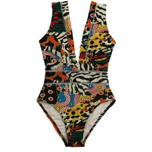 AVE-S014-025-M Averie Damski kostium kąpielowy Harlow One Piece, wielokolorowy, M AVE-S014-025-M Averie Damski kostium kąpielowy Harlow One Piece, wielokolorowy, M