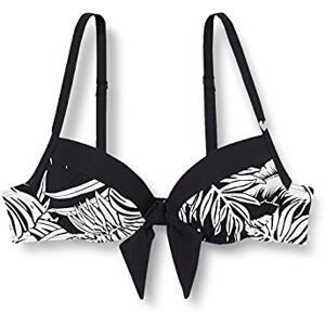 650069-1199 Short Stories Top damski top push up bikini, Czarny (Black 1199), 70C 650069-1199 Short Stories Top damski top push up bikini, Czarny (Black 1199), 70C