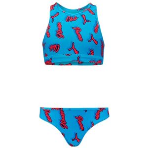 701231517 PUMA Swim Girls Printed Bikini zestaw 1 szt, niebieski/pomarańczowy, 164 cm 701231517 PUMA Swim Girls Printed Bikini zestaw 1 szt, niebieski/pomarańczowy, 164 cm