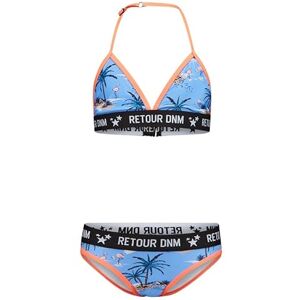RJG-31-902 Retour Denim de Luxe Bikini dziewczęce Lavina, Kwiat kukurydzy niebieski, 4-5 Lata RJG-31-902 Retour Denim de Luxe Bikini dziewczęce Lavina, Kwiat kukurydzy niebieski, 4-5 Lata