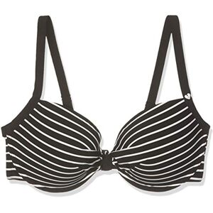 650300-10048 Short Stories Damski top push up w/w bikini, wielokolorowy (Black Stripe 10048), 36 (rozmiar producenta: 36D), Wielokolorowy (Black Stripe 10048), 36 650300-10048 Short Stories Damski top push up w/w bikini, wielokolorowy (Black Stripe 10048), 36 (rozmiar producenta: 36D), Wielokolorowy (Black Stripe 10048), 36