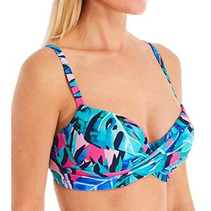 13208 Pour Moi? Damskie bikini Free Spirit lekko wyściełane U/W Twist Front Top, Laguna, 70D 13208 Pour Moi? Damskie bikini Free Spirit lekko wyściełane U/W Twist Front Top, Laguna, 70D