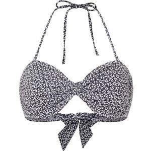 PLB10520 Pepe Jeans Damskie bikini z nadrukiem P BND, czarne, M, czarny (czarny), M PLB10520 Pepe Jeans Damskie bikini z nadrukiem P BND, czarne, M, czarny (czarny), M