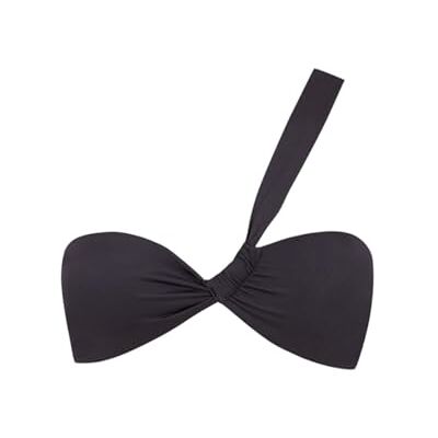 6486011 women'secret Top Bikini Bandeau Asymetryczny Szary Biustonosz damski, Szary, 90B 6486011 women'secret Top Bikini Bandeau Asymetryczny Szary Biustonosz damski, Szary, 90B