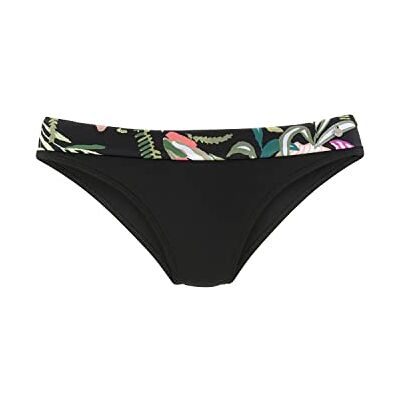 YAM-235 s.Oliver RED LABEL Beachwear LM Damskie jesienne bikini, czarny, z nadrukiem, 36 PL YAM-235 s.Oliver RED LABEL Beachwear LM Damskie jesienne bikini, czarny, z nadrukiem, 36 PL