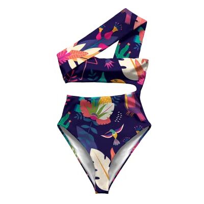 AVE-S046-088-L Averie Damski strój kąpielowy Rayne One Piece, wielokolorowy, L AVE-S046-088-L Averie Damski strój kąpielowy Rayne One Piece, wielokolorowy, L