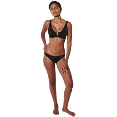 240W2209 Karl DNA Shiny Rib Bandeau, czarny, S 240W2209 Karl DNA Shiny Rib Bandeau, czarny, S