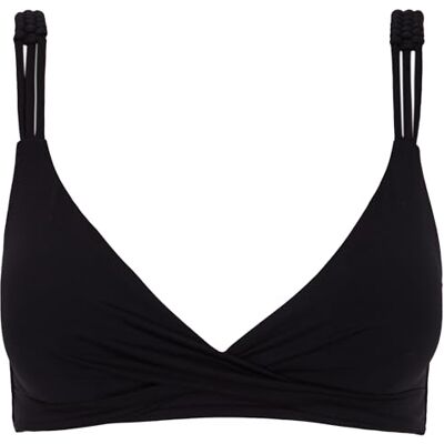 6489818 Women'secret Halter Removable Pad Swim Icons Top Bikini damskie, Czarny (Black), 85D 6489818 Women'secret Halter Removable Pad Swim Icons Top Bikini damskie, Czarny (Black), 85D