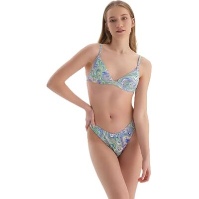 23SW81016GB Dagi Damskie bikini od dołu, Lilac zielony, 40 23SW81016GB Dagi Damskie bikini od dołu, Lilac zielony, 40