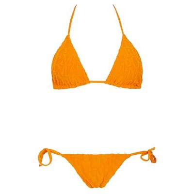 EW000786AF12185F3003M EMPORIO ARMANI Kobieta 3D pogrubione logo trójkątne bikini pomarańczowe M, Mango 3d Ea Logo, M EW000786AF12185F3003M EMPORIO ARMANI Kobieta 3D pogrubione logo trójkątne bikini pomarańczowe M, Mango 3d Ea Logo, M