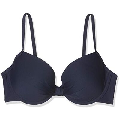 481109-24 s.Oliver Damski top z fiszbinami JPF-29 góra od bikini, niebieski (Marine 24), 40 (rozmiar producenta: 40C), niebieski (Marine 24), C 481109-24 s.Oliver Damski top z fiszbinami JPF-29 góra od bikini, niebieski (Marine 24), 40 (rozmiar producenta: 40C), niebieski (Marine 24), C