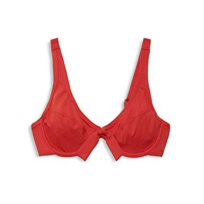 992EF1A317 ESPRIT Damskie bikini Hamptons Beach RCS Uw, Czerwony, 80B 992EF1A317 ESPRIT Damskie bikini Hamptons Beach RCS Uw, Czerwony, 80B