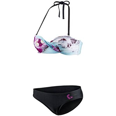 56300 Beco damskie bikini Beco Criss Cross Bandeau, zestaw wielokolorowy wielokolorowa Bunt/Schwarz 44 56300 Beco damskie bikini Beco Criss Cross Bandeau, zestaw wielokolorowy wielokolorowa Bunt/Schwarz 44