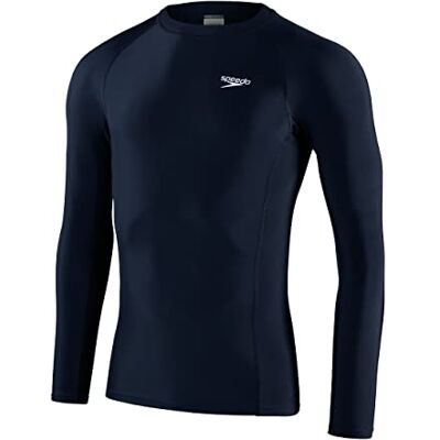 813209D870 Speedo Koszulka Rash Guard Mężczyźni Koszulka Z Długim Rękawem Chroniąca Przed Słońcem 813209D870 Speedo Koszulka Rash Guard Mężczyźni Koszulka Z Długim Rękawem Chroniąca Przed Słońcem
