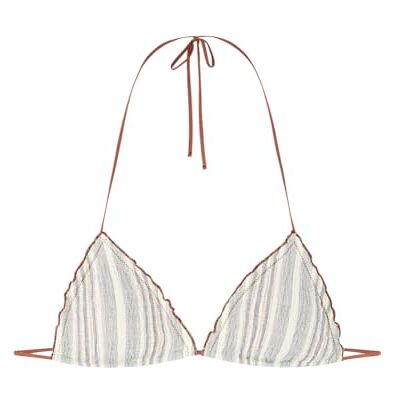 6489837 Women'secret Gathered strój kąpielowy damski top bikini, Szary, 85B 6489837 Women'secret Gathered strój kąpielowy damski top bikini, Szary, 85B