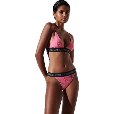240W2228 KARL LAGERFELD ikonik 2.0 Towel Bottoms, Azalia Pink, M 240W2228 KARL LAGERFELD ikonik 2.0 Towel Bottoms, Azalia Pink, M