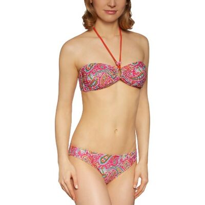 PUNJAB BANDEAU SET / 1H87625239 Tommy Hilfiger Damskie bikini , Wielokolorowy (671 Raspberry Sorbet/Multi), 36 PUNJAB BANDEAU SET / 1H87625239 Tommy Hilfiger Damskie bikini , Wielokolorowy (671 Raspberry Sorbet/Multi), 36