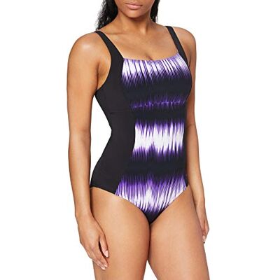 5053744346267 Speedo damski kostium kąpielowy z nadrukiem rubiny Black/Ultramarine/White 40 5053744346267 Speedo damski kostium kąpielowy z nadrukiem rubiny Black/Ultramarine/White 40